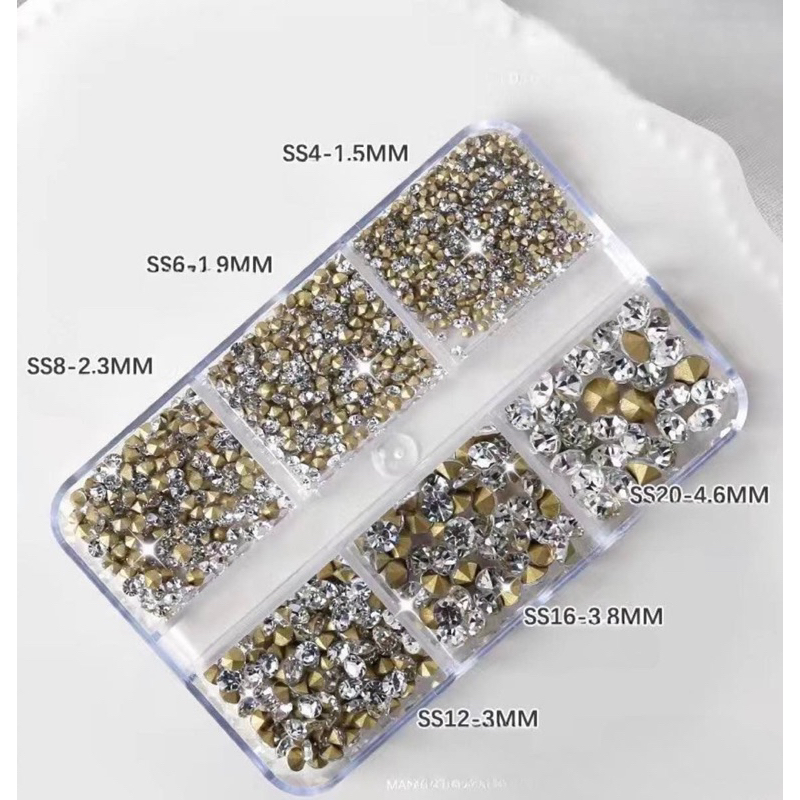 Đá Chân Nhọn Mix Đủ Size Siêu Sáng