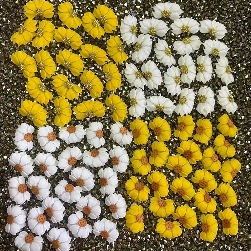 Hoa bột nail hoa đính tay  / GIÁ 1 BÔNG