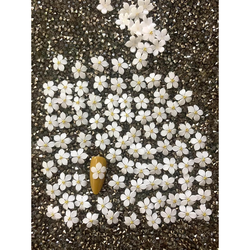 Hoa bột nail hoa đính tay  / GIÁ 1 BÔNG