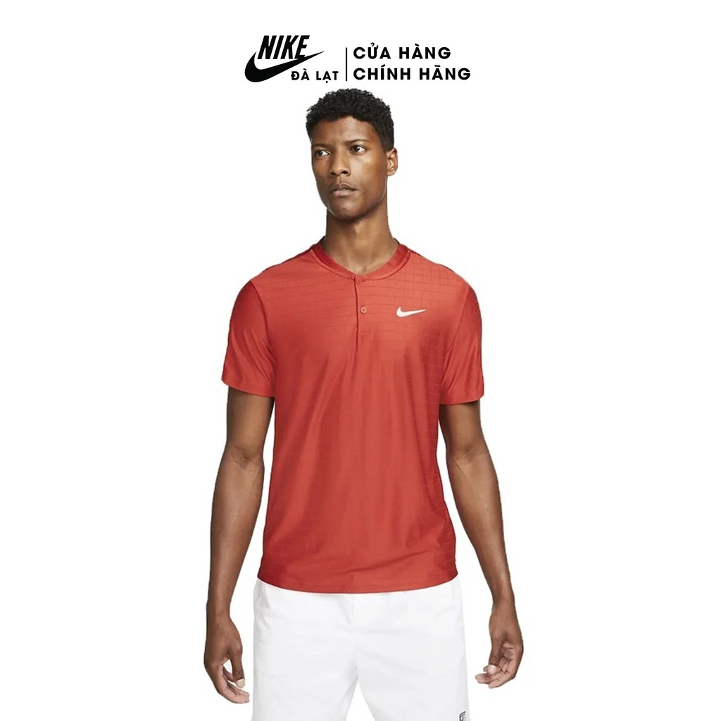 Áo Polo Tennis Nam Nike CV2500-671 Áo phông thể thao vải thoáng khí, thoát mồ hôi, dễ vận động