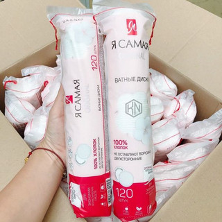 Bông tẩy trang nga 100% cotton