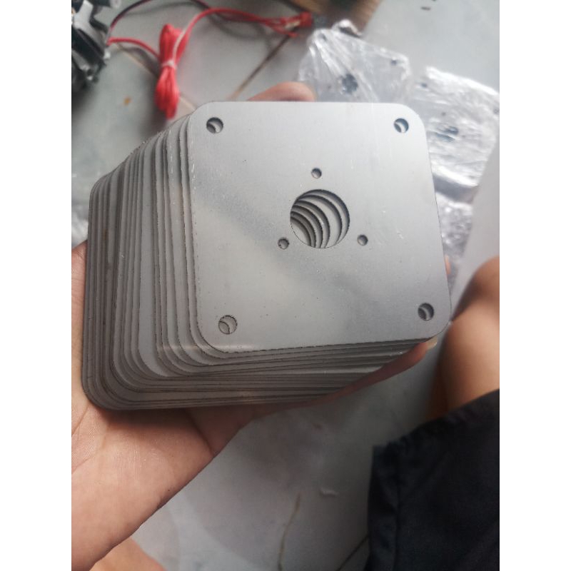 Tấm bad bắt động cơ bldc inox 304