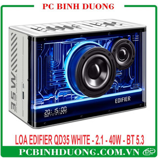 Loa bluetooth 5.3 edifier qd35 40w led rgb âm thanh rất hay chính hãng
