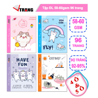 Tập định lượng 58-60gsm 96 trang