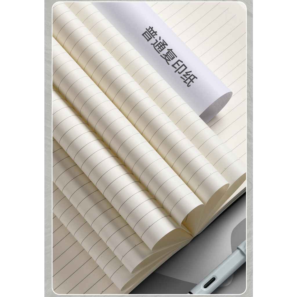 NB42 Sổ tay ghi chú bìa trơn kraft/ bìa đen B5 và A5