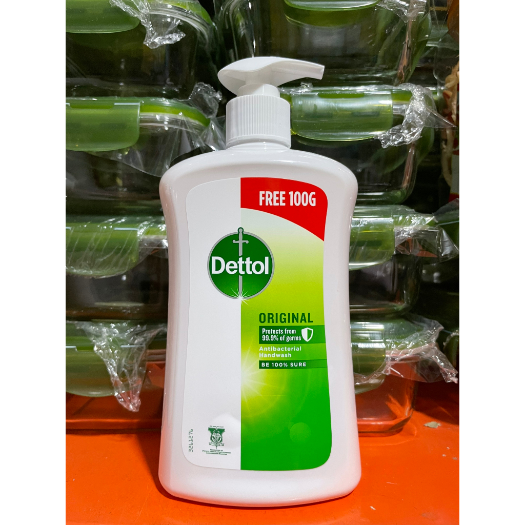 Nước rửa tay kháng khuẩn Dettol chai 500g _ Date 5/2025