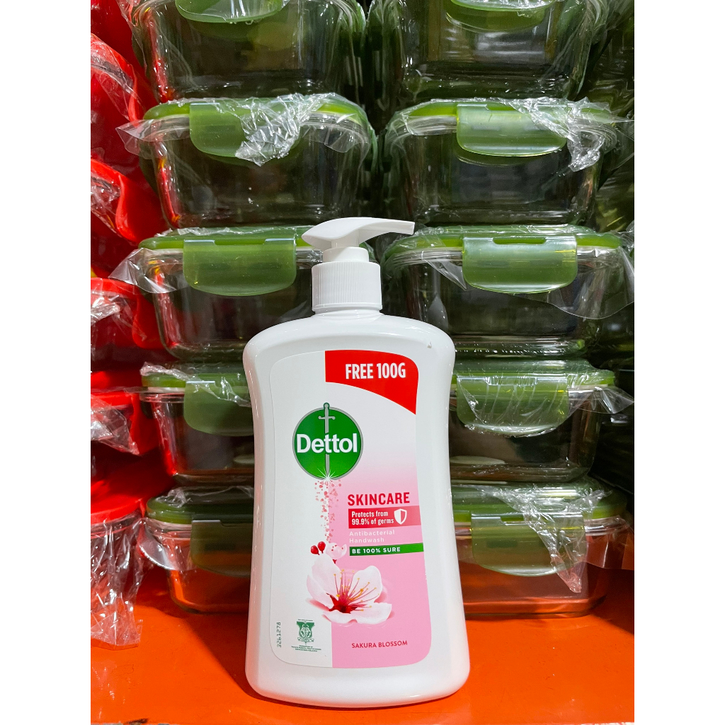 Nước rửa tay kháng khuẩn Dettol chai 500g _ Date 5/2025