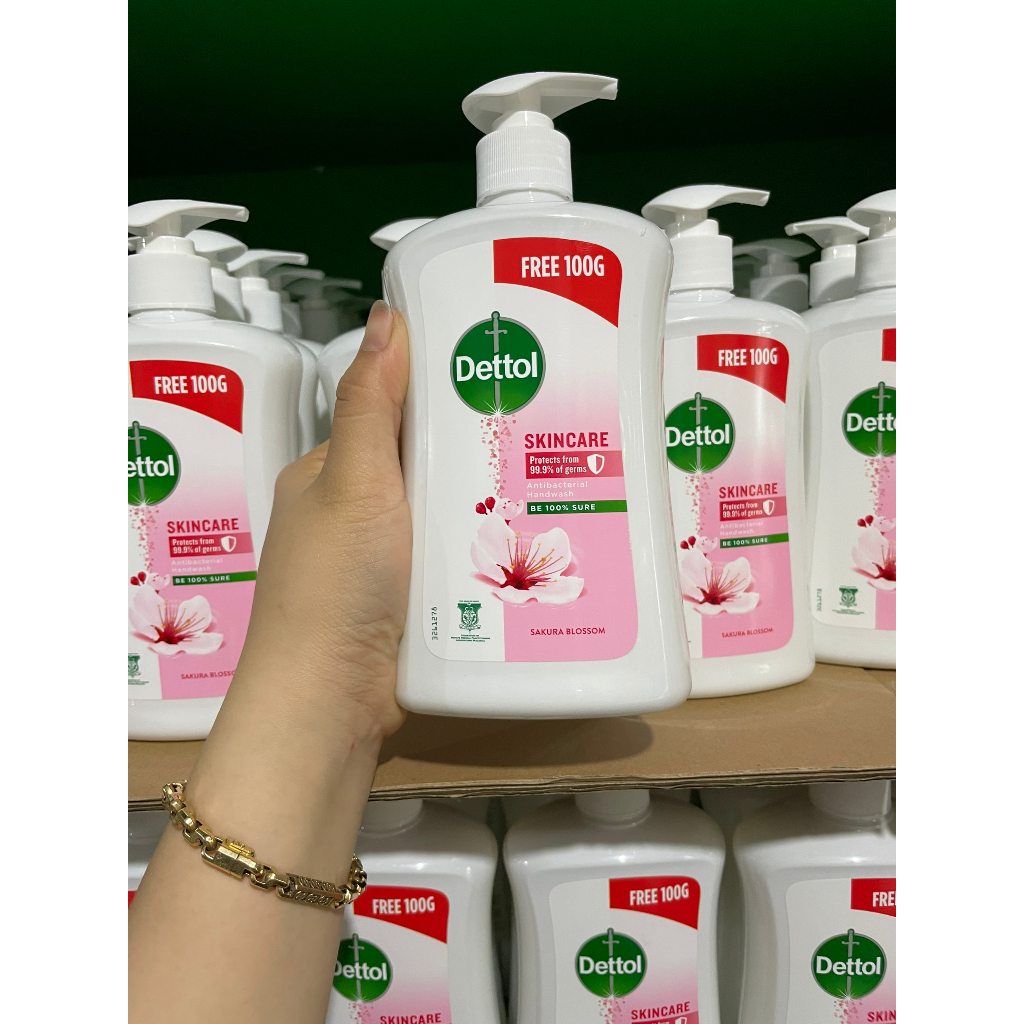 Nước rửa tay kháng khuẩn Dettol chai 500g _ Date 5/2025
