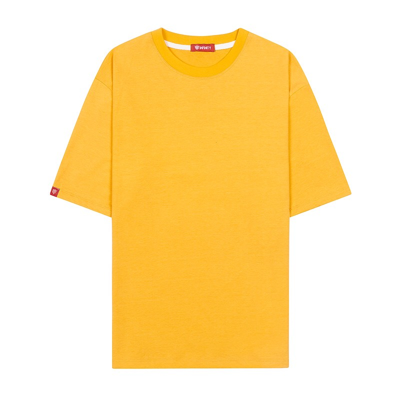 Áo Thun Unisex trơn- màu basic, áo thun tay lỡ, form rộng, hàng cao cấp, thun cotton 65/35 4 chiều