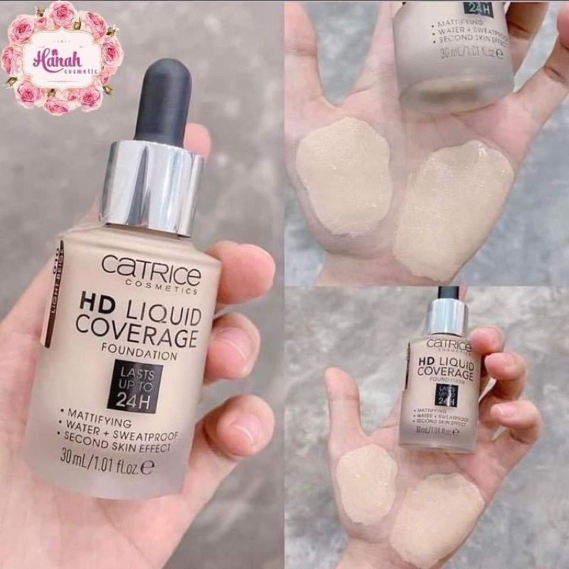 KEM NỀN CATRICE HD LIQUID COVERAGE FOUDATION 30ML