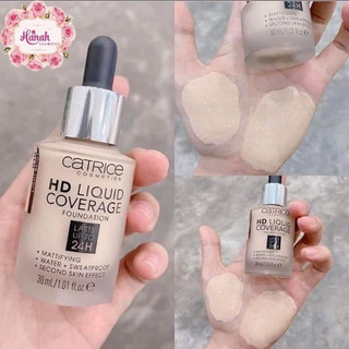 KEM NỀN CATRICE HD LIQUID COVERAGE FOUDATION 30ML