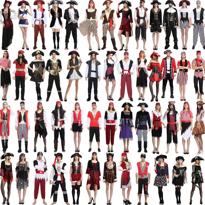 Trang Phục Hóa Trang Cướp Biển Caribbean Nhân Dịp lễ hội Cosplay Halloween Cho Người Lớn