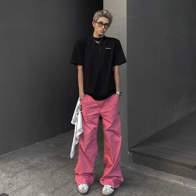 QUẦN HỒNG UNISEX