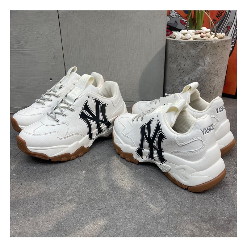 Giày MLB BigBall chunky NewYork Yankees NY Gum