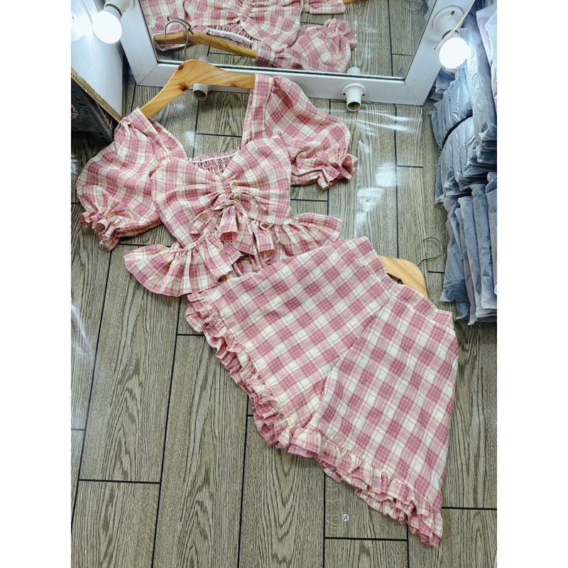 Set Áo rút tay ngắn