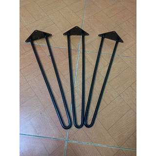 Chân sắt hairpin V2 Cao 40cm sơn tĩnh điện