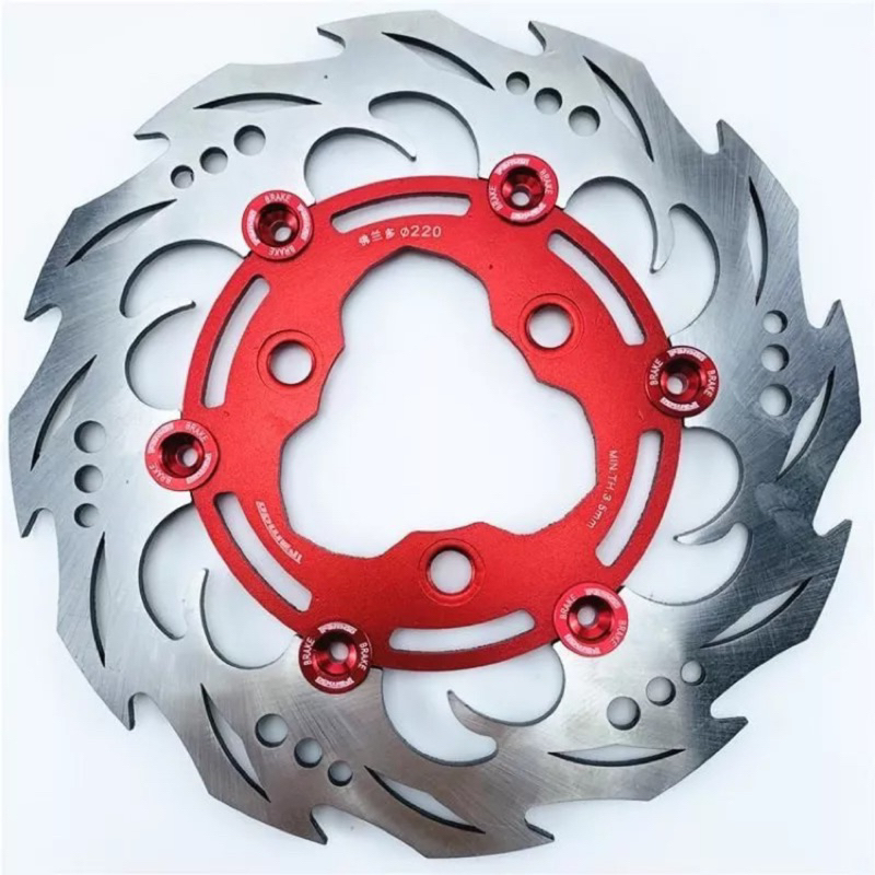 Đĩa chém răng cưa độ xe điện loại 220mm