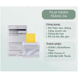 FILM NGẬM SIÊU TRẮNG DA DR ESTHER FORMULA