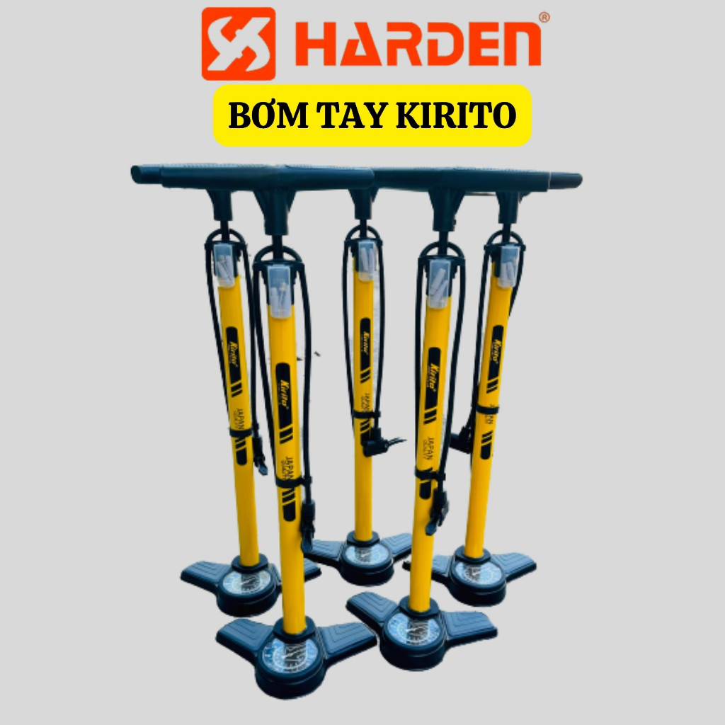 Bơm tay KIRITO - Bơm xe máy , xe đạp - Thiết kế thông minh lực bơm nhẹ nhàng TMART SHOP