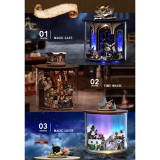 Nhà búp bê CUTEROOM mô hình ngôi nhà phép thuật từ Harry Potter