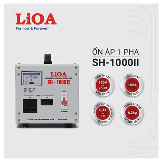 Ổn áp lioa 1kva 1 pha - lioa 1000va 1000w 1kw sh-1000ii, dri-1000ii, drii-1000ii
