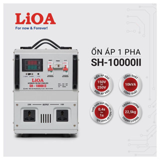 Ổn Áp LiOA 10KVA SH-10000II 1 Pha 10000W 10000VA 10Kg