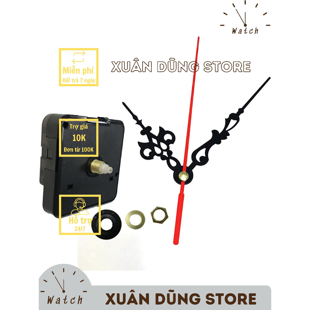 Máy tường HQ-3268 Hồng Kông  dành cho đồng hồ treo tường