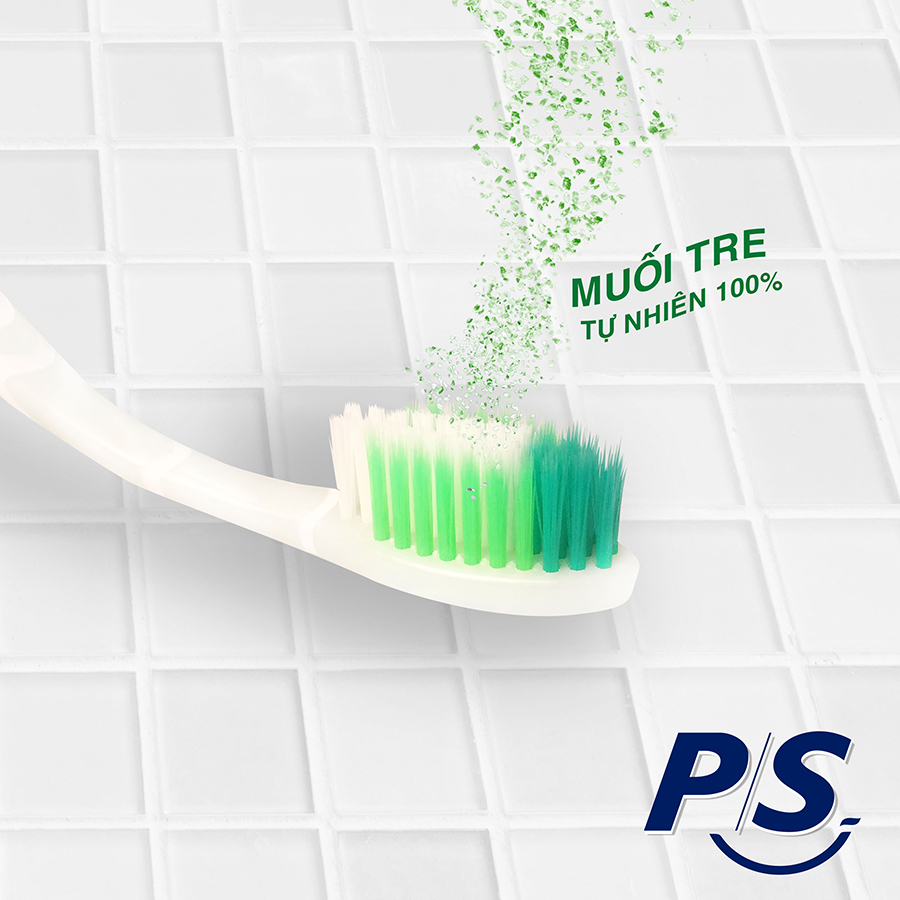 Bộ 3 Cây Bàn Chải Đánh Răng P/S Muối Tre