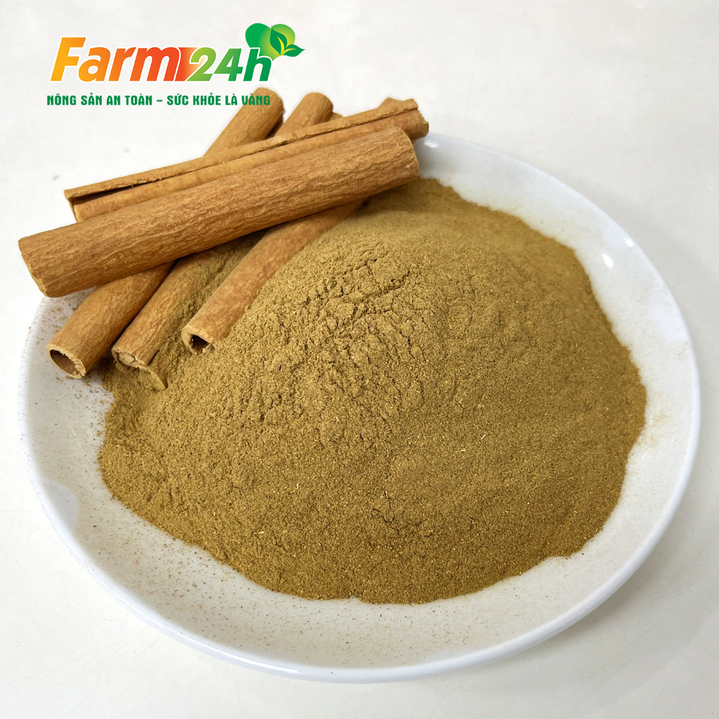 Bột quế rừng Yên Bái nguyên chất 100%, gia vị nấu ăn thơm ngon, làm đẹp, trắng da, ngừa mụ-n, xông nhà, khử mùi