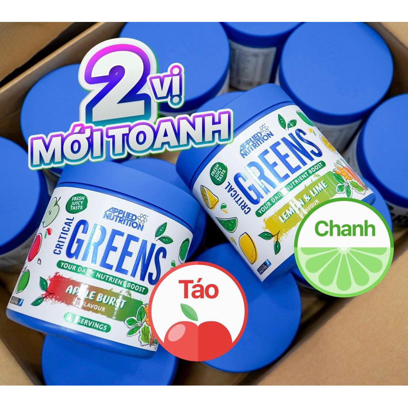 Applied Nutrition Critical Greens 150G-250G