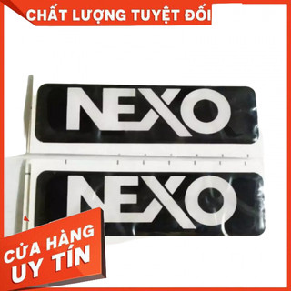 Tem dán thùng loa - logo Nexo : Giá 2 chiếc