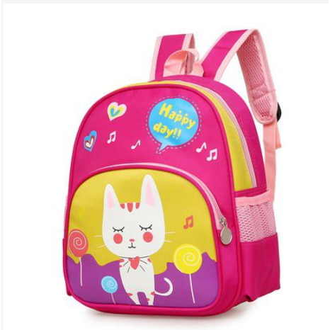 Balo cho bé trai bé gái đi học mẫu giáo mầm non hình siêu nhân nhện pony ô tô siêu nhẹ HD223