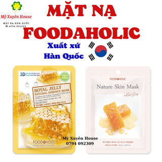 Mặt Nạ Mật Ong 3D Foodaholic Chính Hãng Hàn Quốc