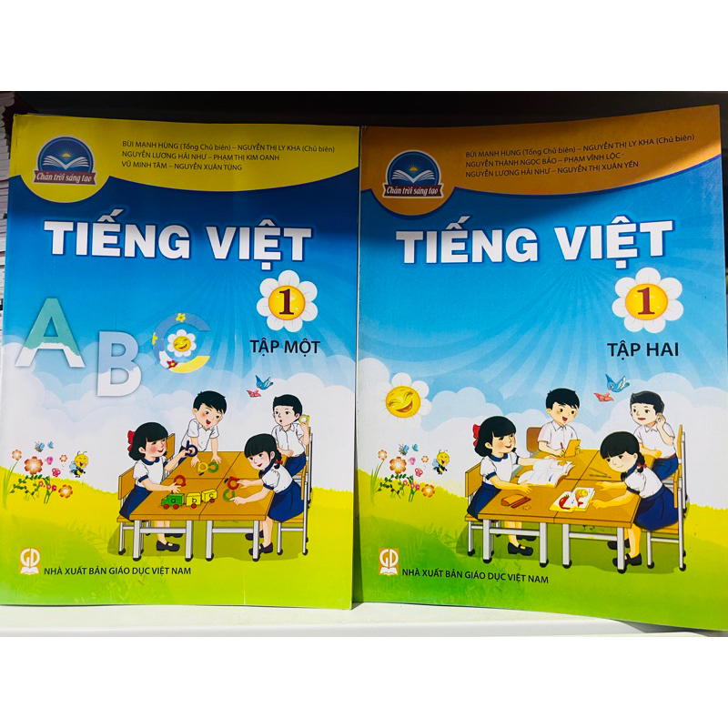 tiếng việt lớp 1 tập 1+2 (chân trời sáng tạo) + bút chì 2b