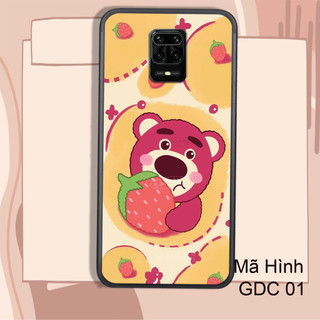 Ốp Lưng XIAOMI REDMI NOTE 9 - NOTE 9S - NOTE 9 PRO  , In Hình Gấu Strawberry Nice.