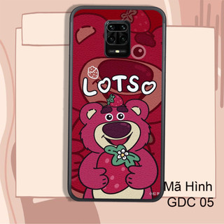 Ốp Lưng XIAOMI REDMI NOTE 9 - NOTE 9S - NOTE 9 PRO  , In Hình Gấu Strawberry Nice.