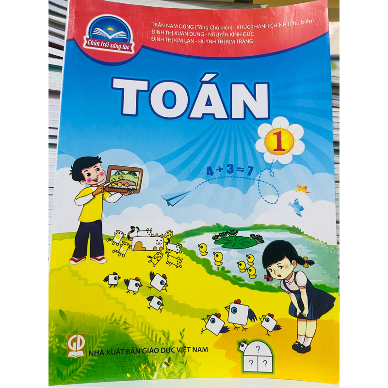 toán lớp 1 (chân trời sáng tạo) + Bút Chì 2b