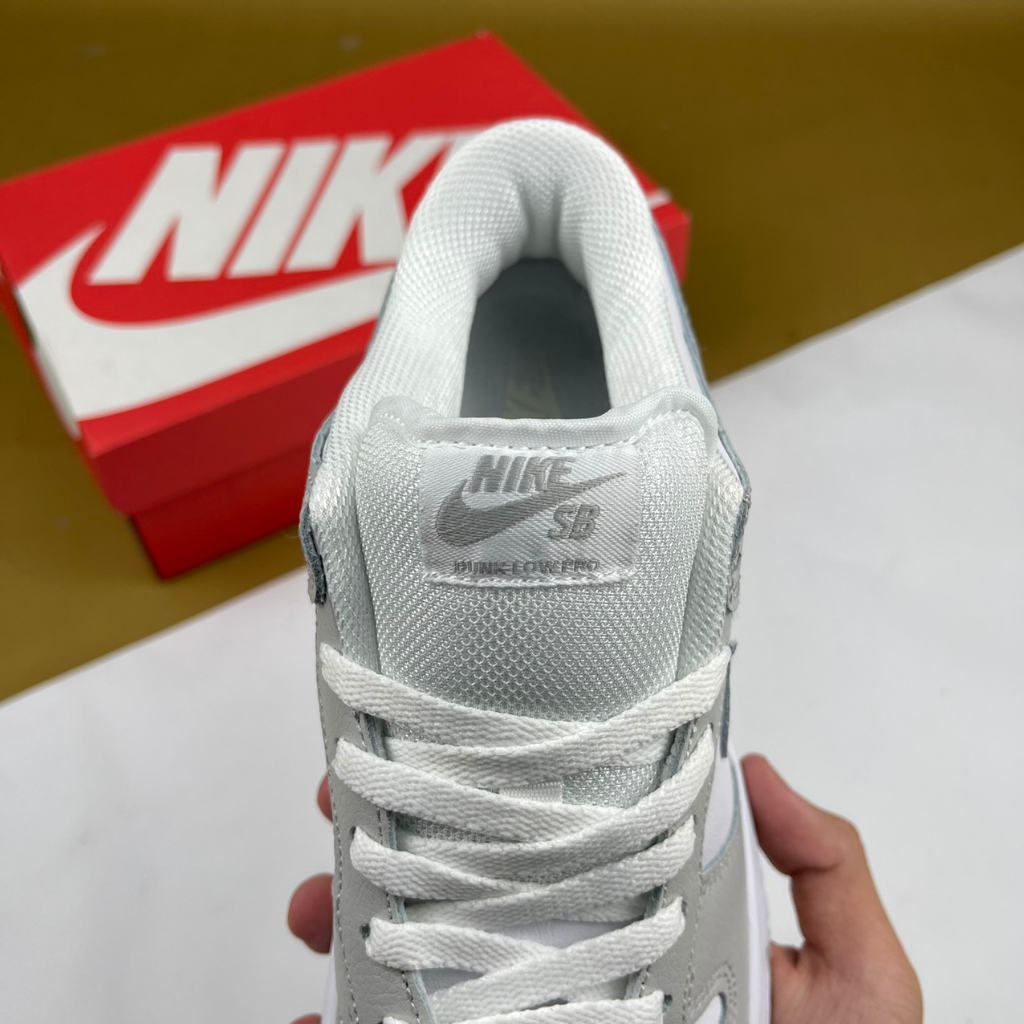 Giày SB Dunk Low Grey Fog, SB Xám Trắng - Than.Shoes