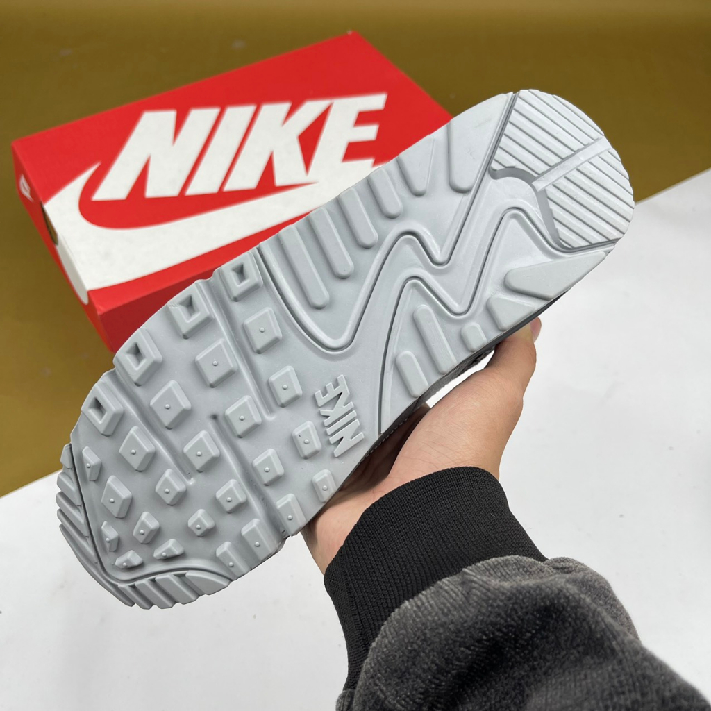 Giày Max 90 Surplus Wolf Grey Pink Salt, Max 90 Xám Full - Than.Shoes