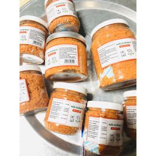 Combo 3 Hũ Ruốc Cá Hồi  Nhà Làm 100gam 1 Hũ không pha trộn phù hợp mọi lứa tuổi quản bầu bí trẻ em trên 7 tháng sử dụng.