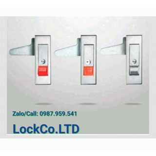 Khoá tủ điện ms603 bật đỏ- khoá tủ cứu hoả ms603 với lưỡi cong