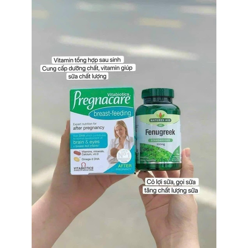 Vitamin tổng hợp cho phụ nữ sau sinh Pregnacare Breast-feeding