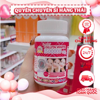 Lọ 30viên trắng da gluta white thái lan