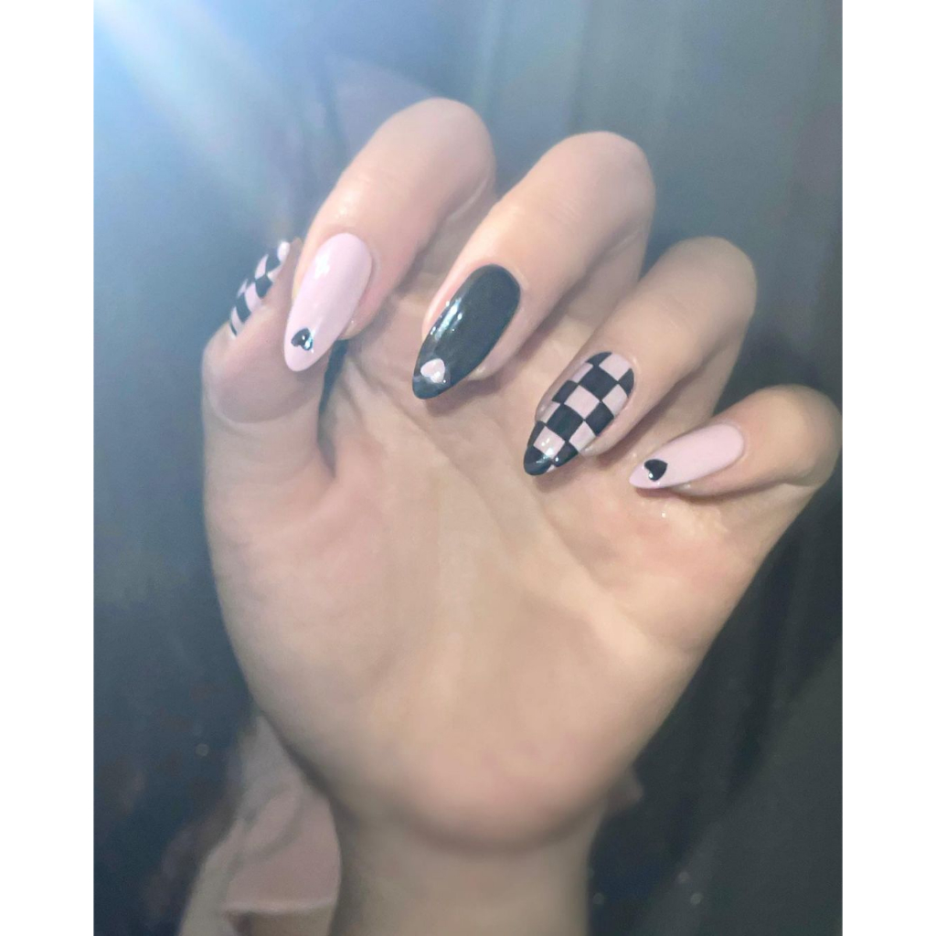 MẪU NAILBOX THIẾT KẾ - MÓNG ÚP BLACKPINK CARO