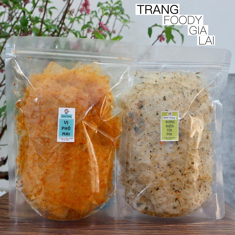 Combo 500g bánh tráng (PHÔ MAI + RONG BIỂN)
