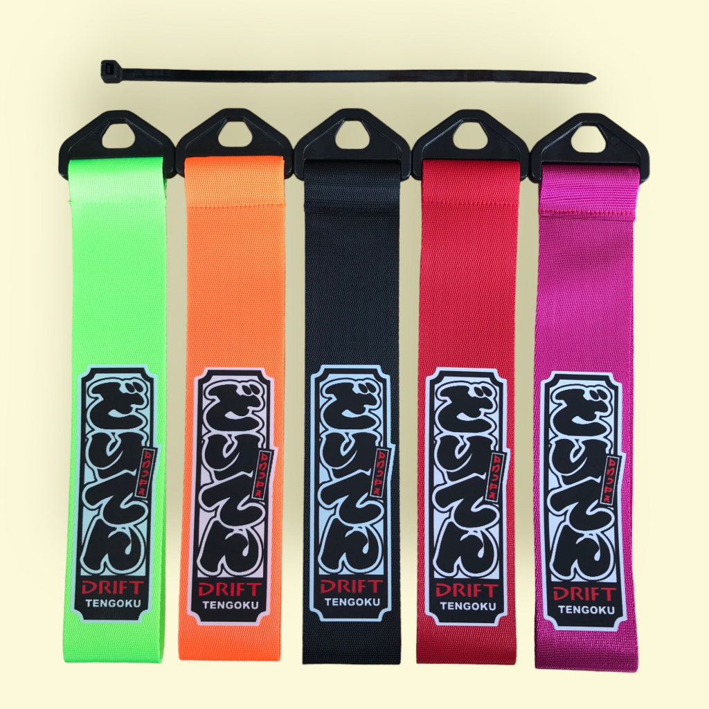 Móc Dây Cảng Sau, Móc Yên Trang Trí Xe Đua Racing Nhiều Mẫu Độc Lạ kèm dây rút - Đầu Nhựa Dây Poly Cao Cấp