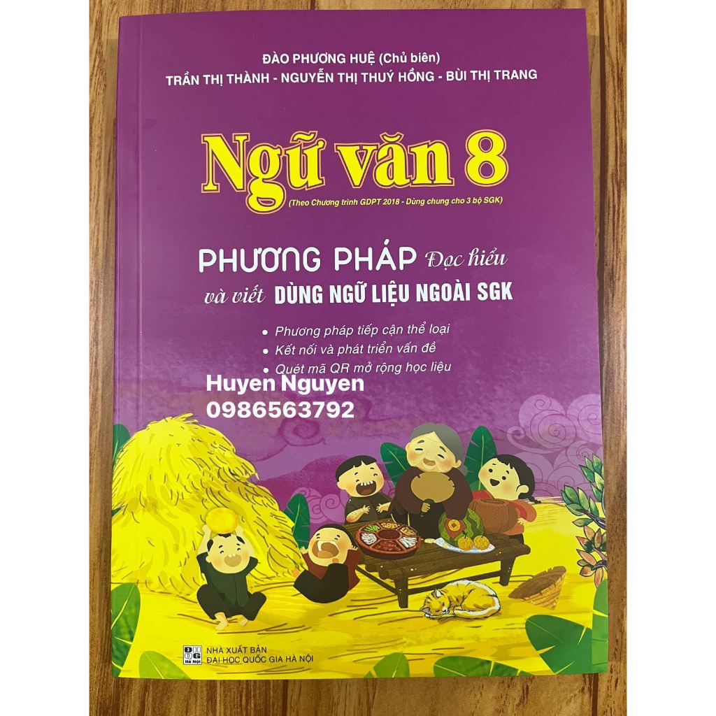 Sách - Ngữ Văn 8 - Phương Pháp Đọc Hiểu Và Viết (Dùng ngữ liệu ngoài sgk)