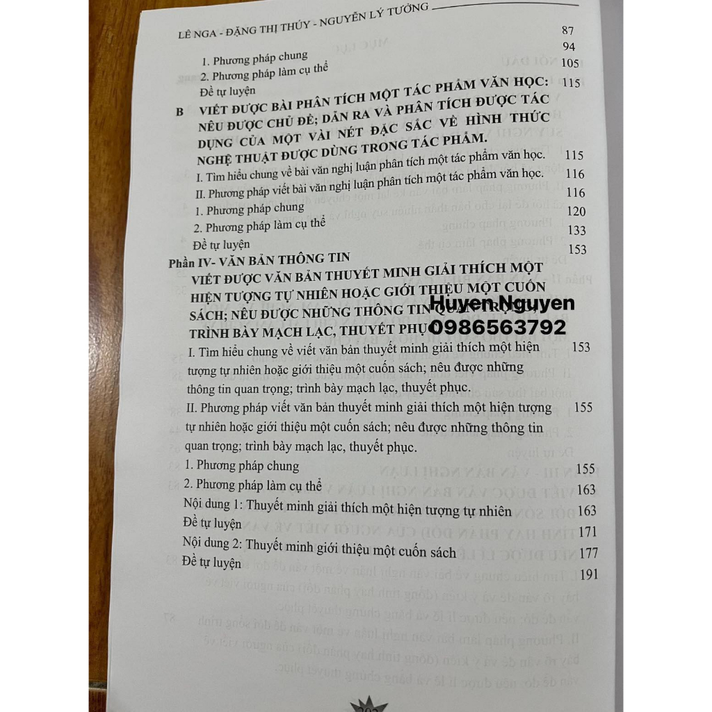 Sách - Hướng dẫn làm các dạng bài văn lớp 8