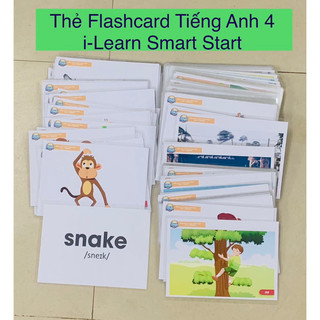 Thẻ Flashcard Tiếng Anh Lớp 4 i-Learn Smart Start