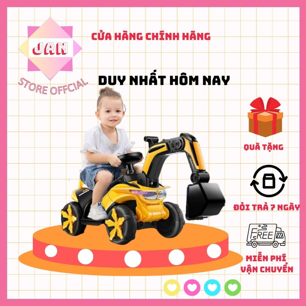 Xe Cẩu Điện, Cẩu Chòi Chân Có Nhạc,Đèn Cho Bé mẫu mới Nhất